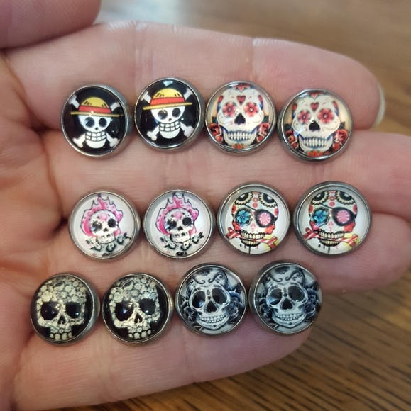 Jewelry - Skull Earrings Bundle